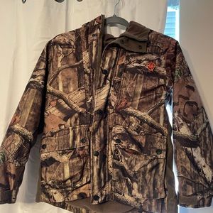Game winner camo jacket.size medium